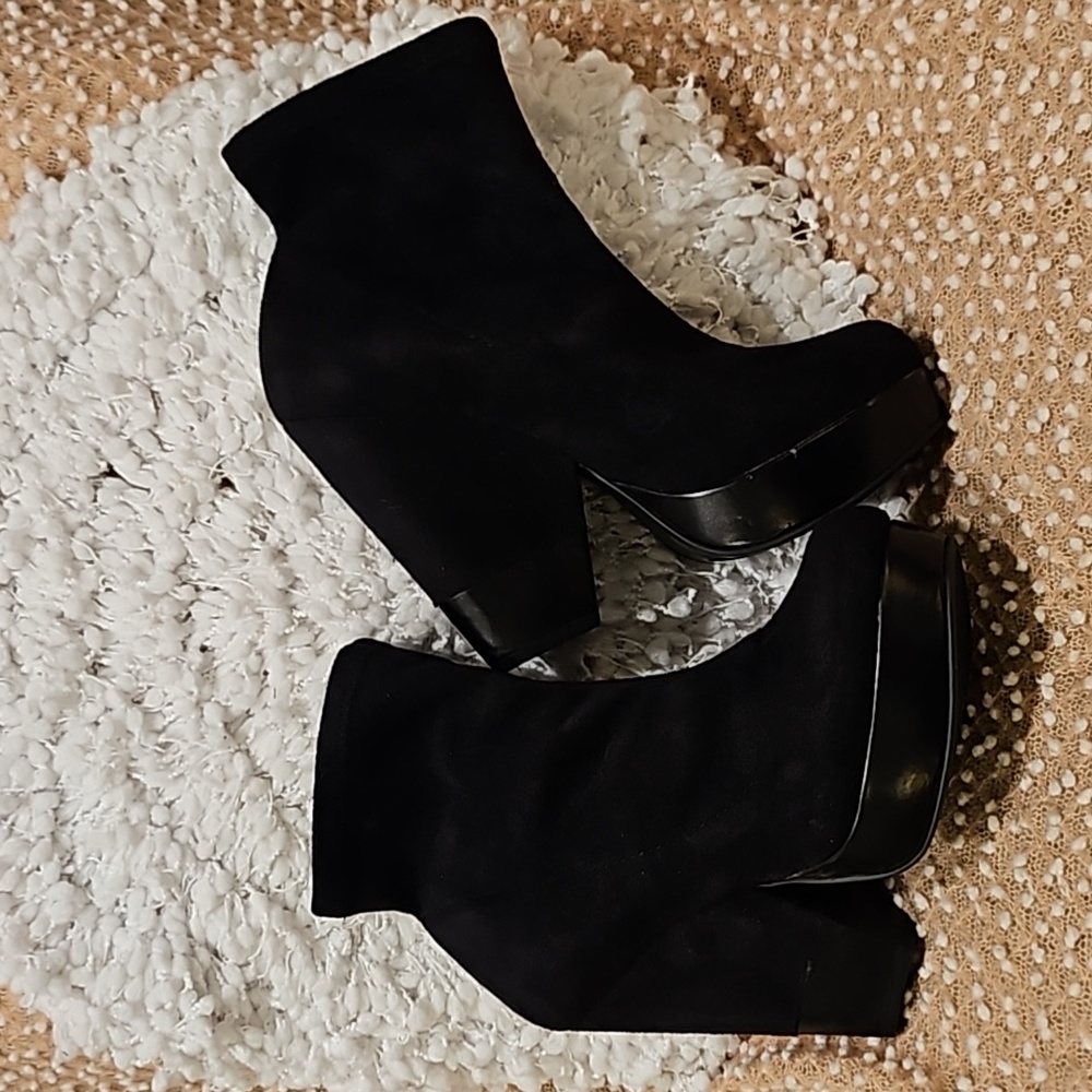 BCBGeneration Faux Suede Booties